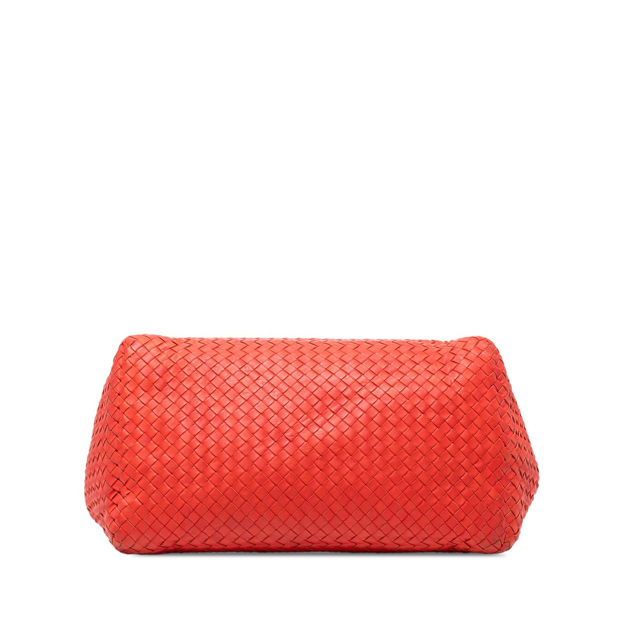 Bottega Veneta Large Nappa Intrecciato Cesta Tote Rood