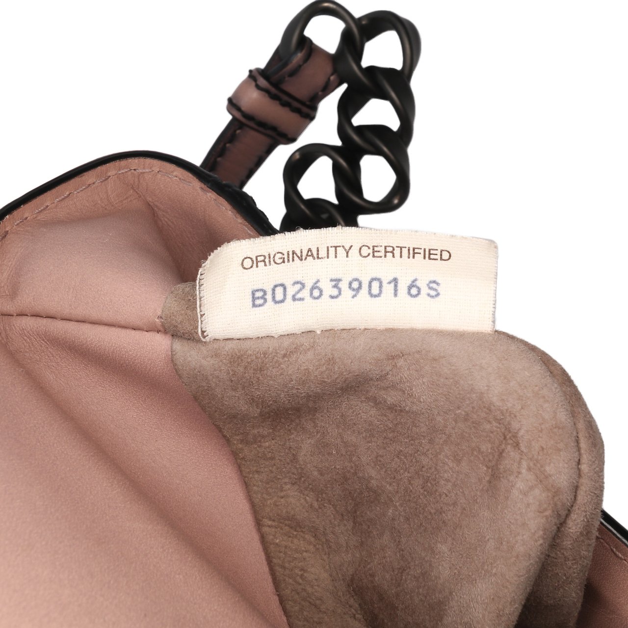 Bottega Veneta Nappa Intrecciato Mirror Lens Shoulder Bag Roze