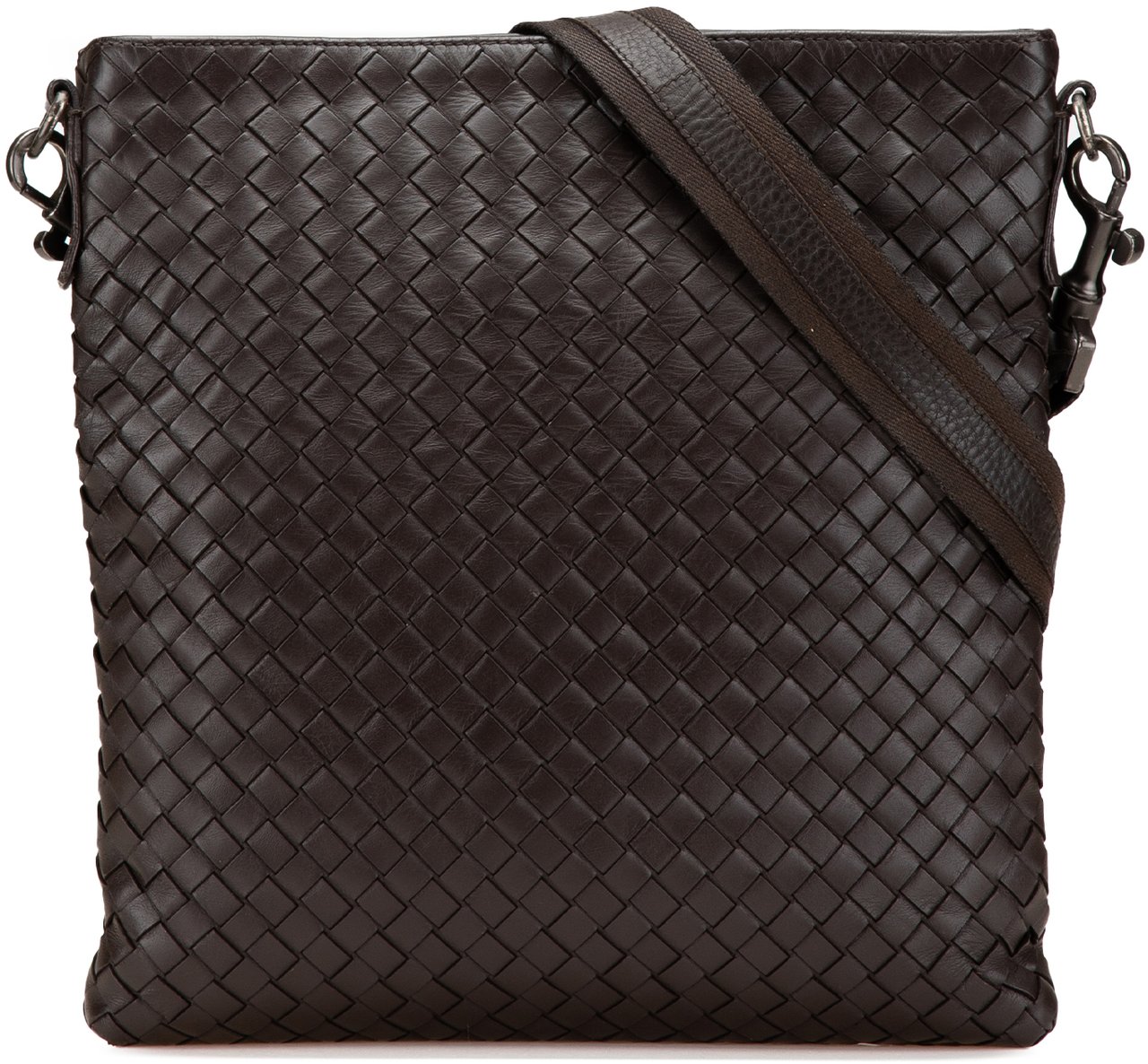 Bottega Veneta Nappa Intrecciato Crossbody Bruin