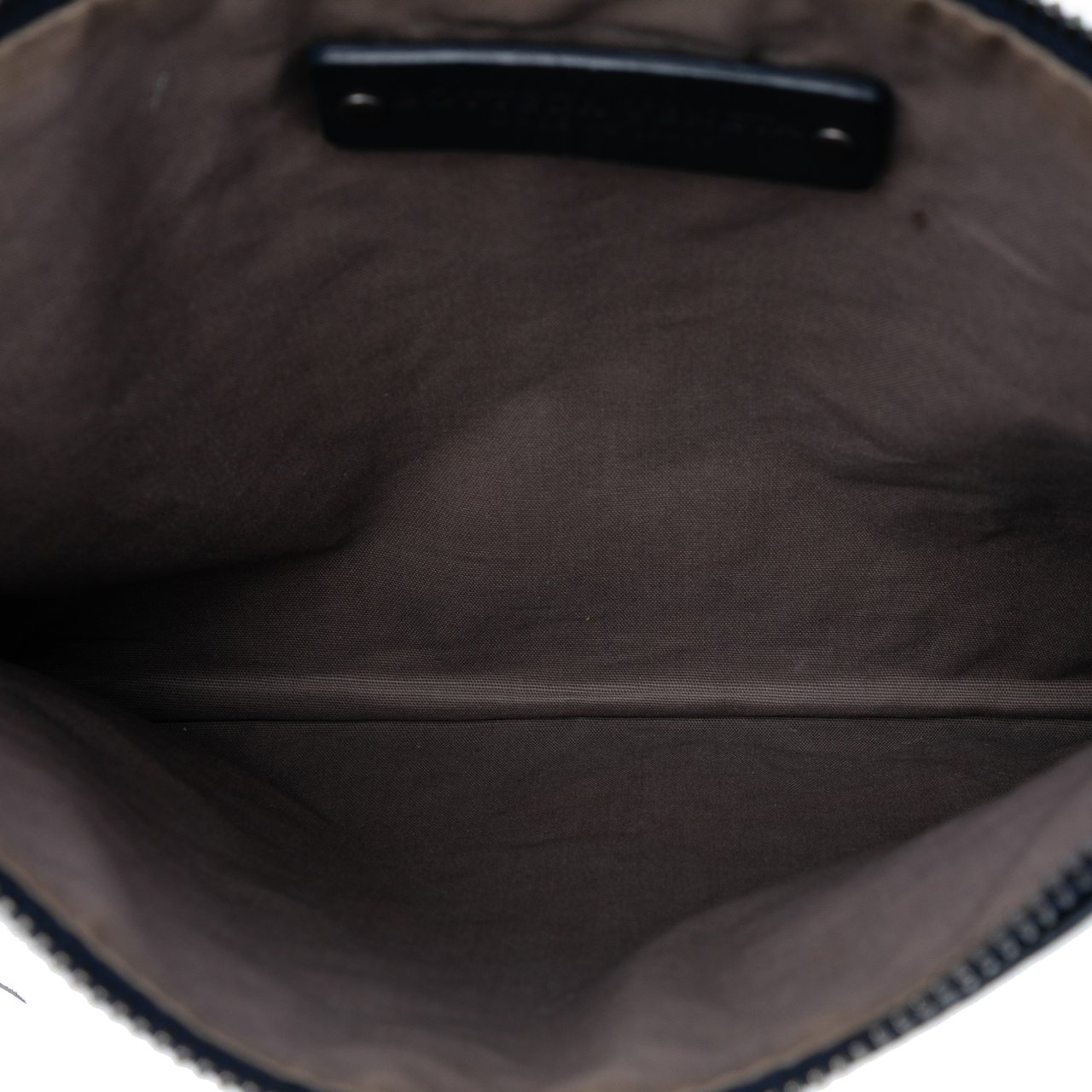 Bottega Veneta Bicolor Nappa Intrecciato Clutch Blauw