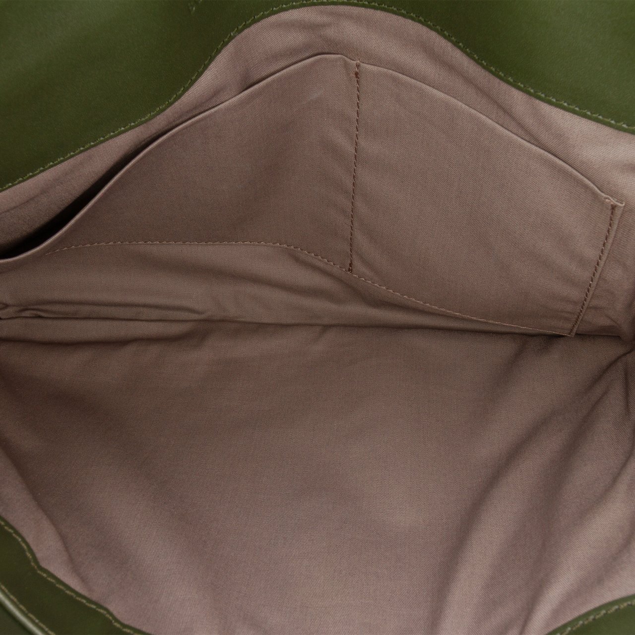 Bottega Veneta Nappa Intrecciato Clutch Groen