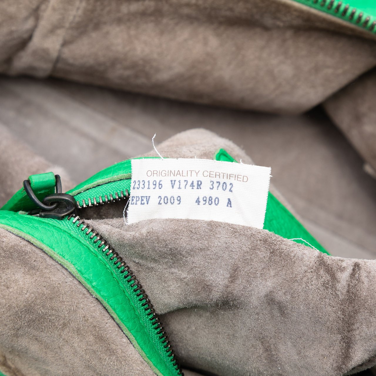 Bottega Veneta Intrecciato Trimmed Cervo Tote Groen