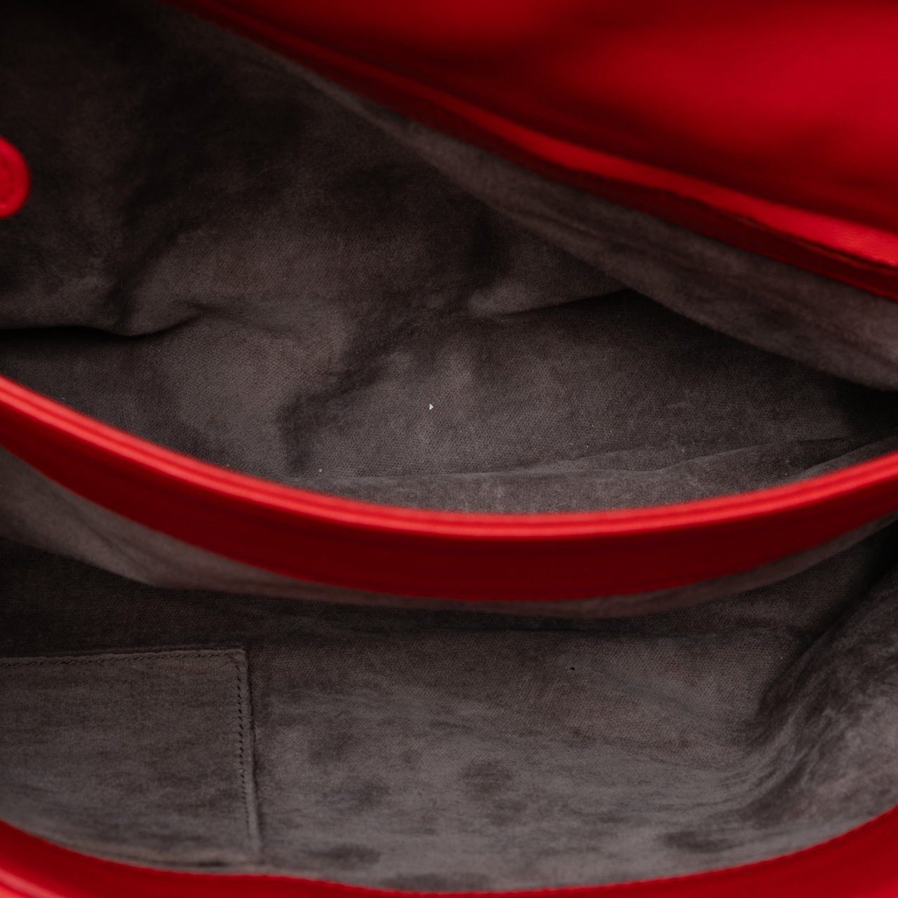 Bottega Veneta Medium Nappa Intrecciato Olimpia Shoulder Bag Rood