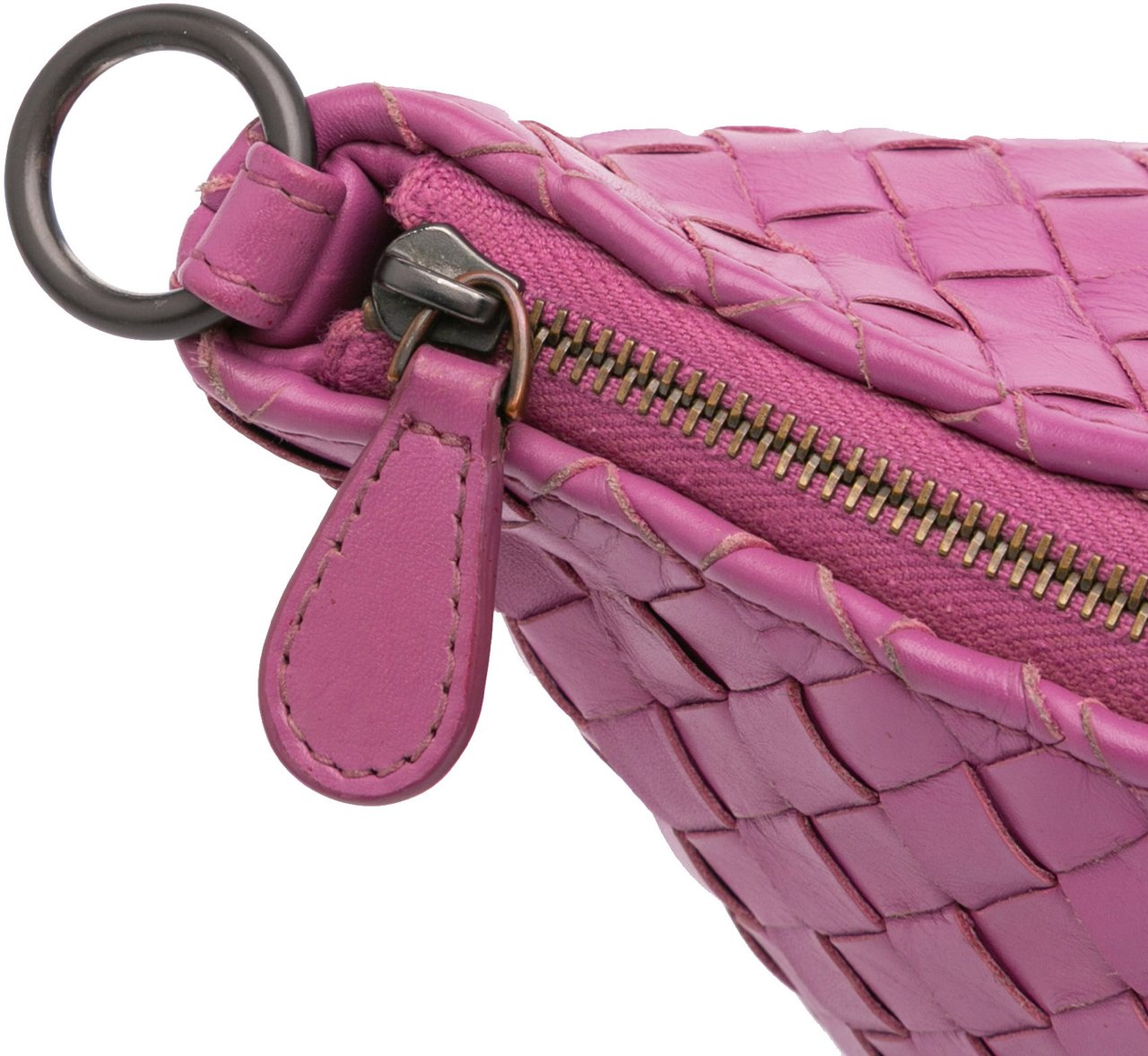 Bottega Veneta Nappa Intrecciato Crossbody Paars