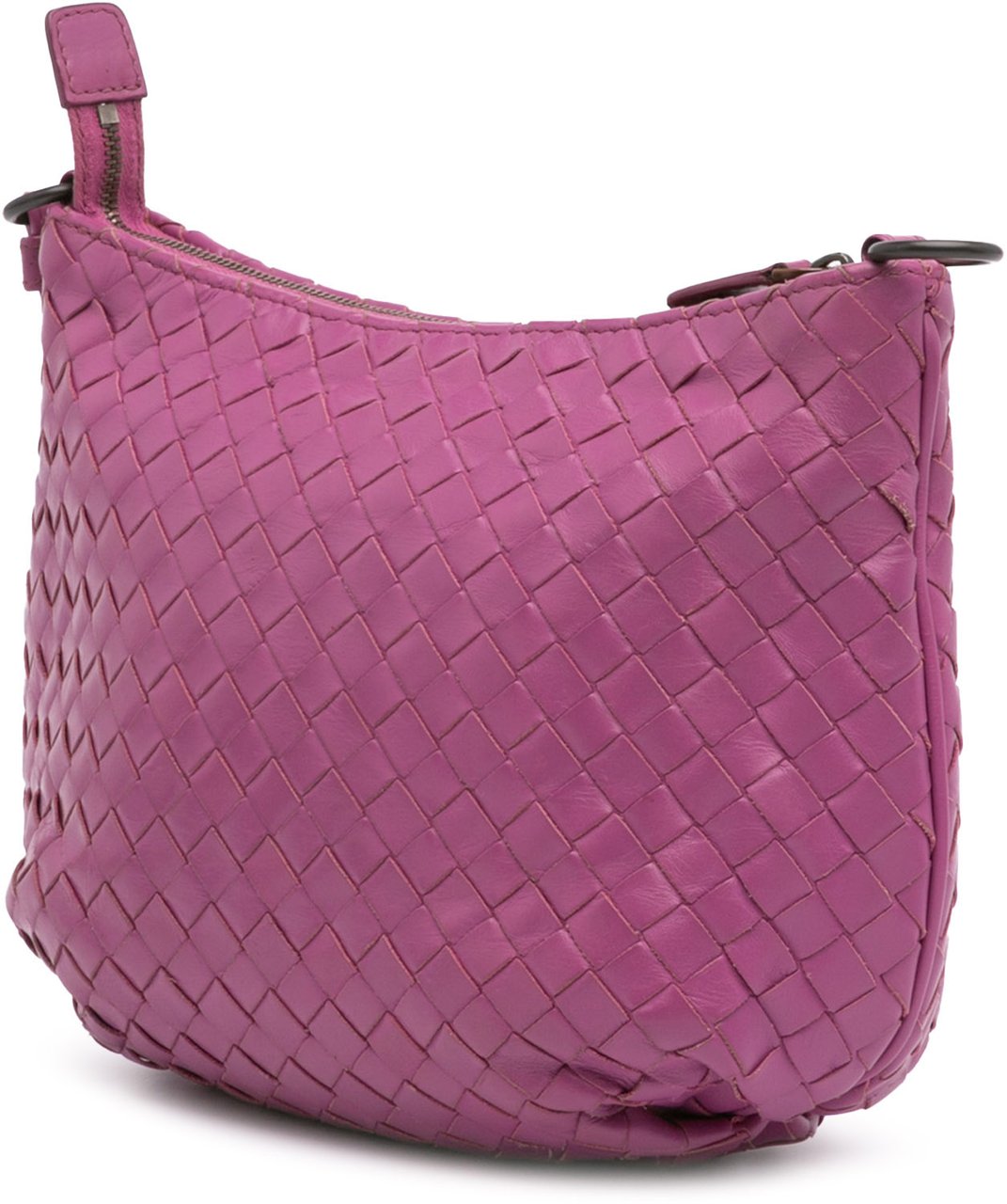 Bottega Veneta Nappa Intrecciato Crossbody Paars