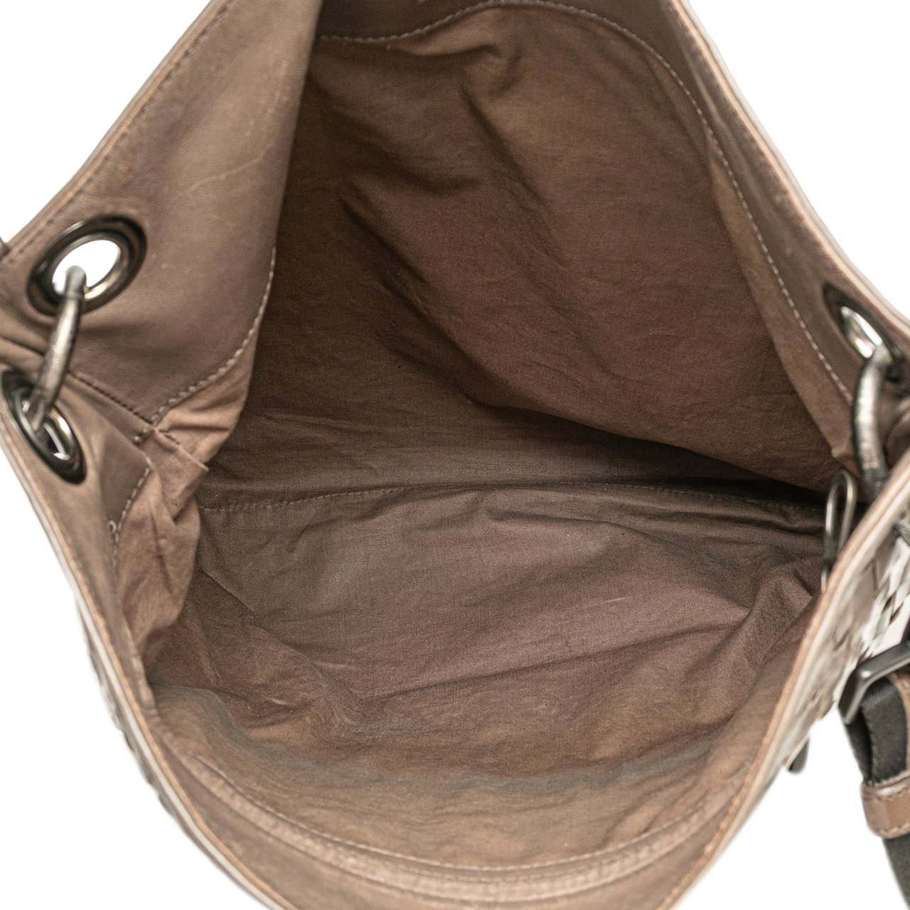 Bottega Veneta Nappa Intrecciato VN Crossbody Bruin