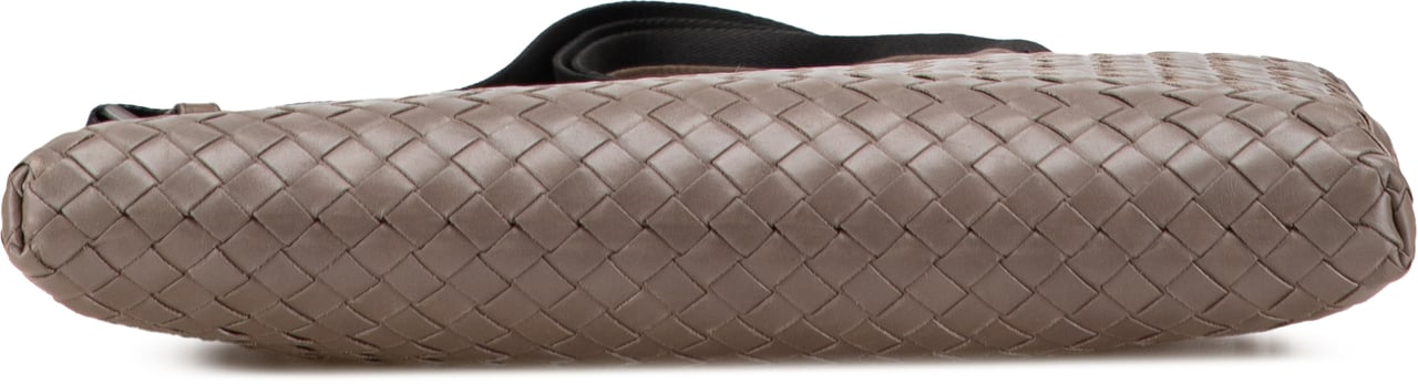 Bottega Veneta Nappa Intrecciato VN Crossbody Bruin