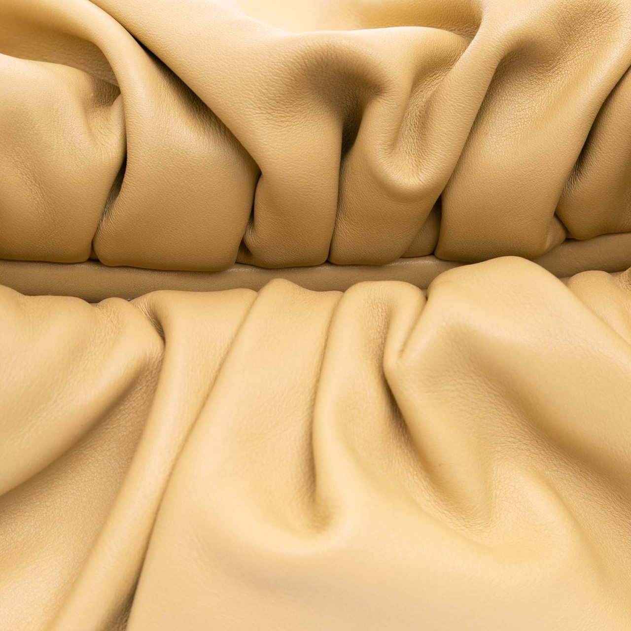 Bottega Veneta Lambskin The Shoulder Pouch Bruin