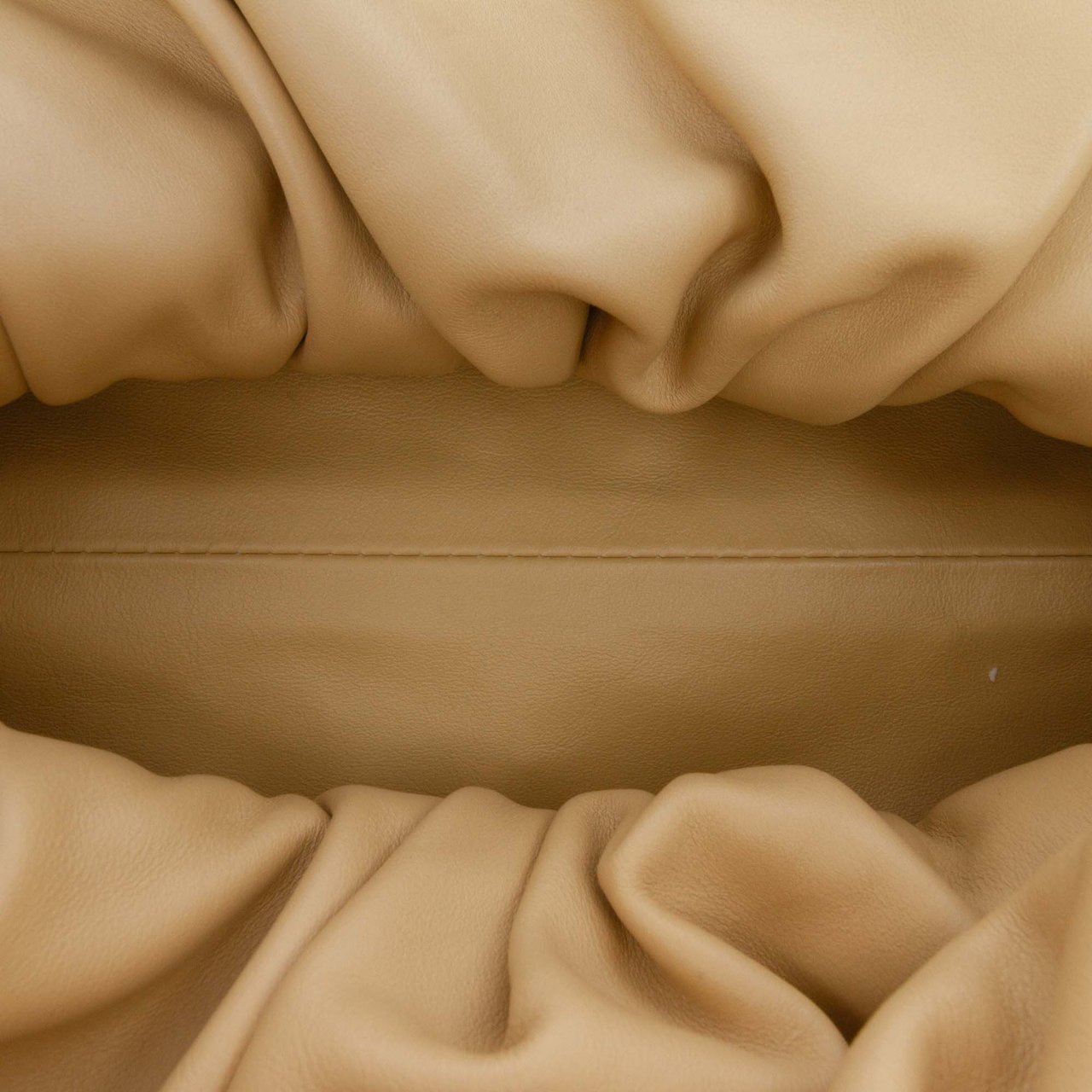 Bottega Veneta Lambskin The Shoulder Pouch Bruin