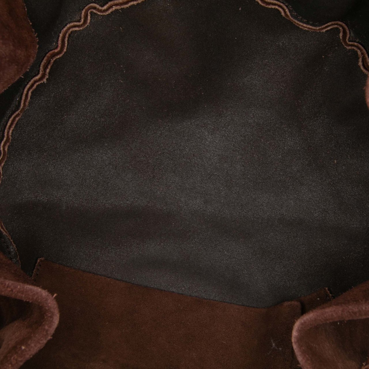 Bottega Veneta Suede Bucket Bag Bruin