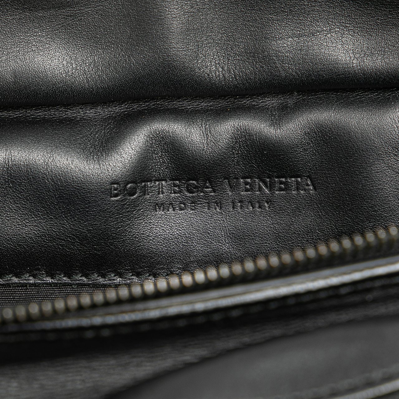 Bottega Veneta Nappa Intrecciato Utility Belt Bag Zwart