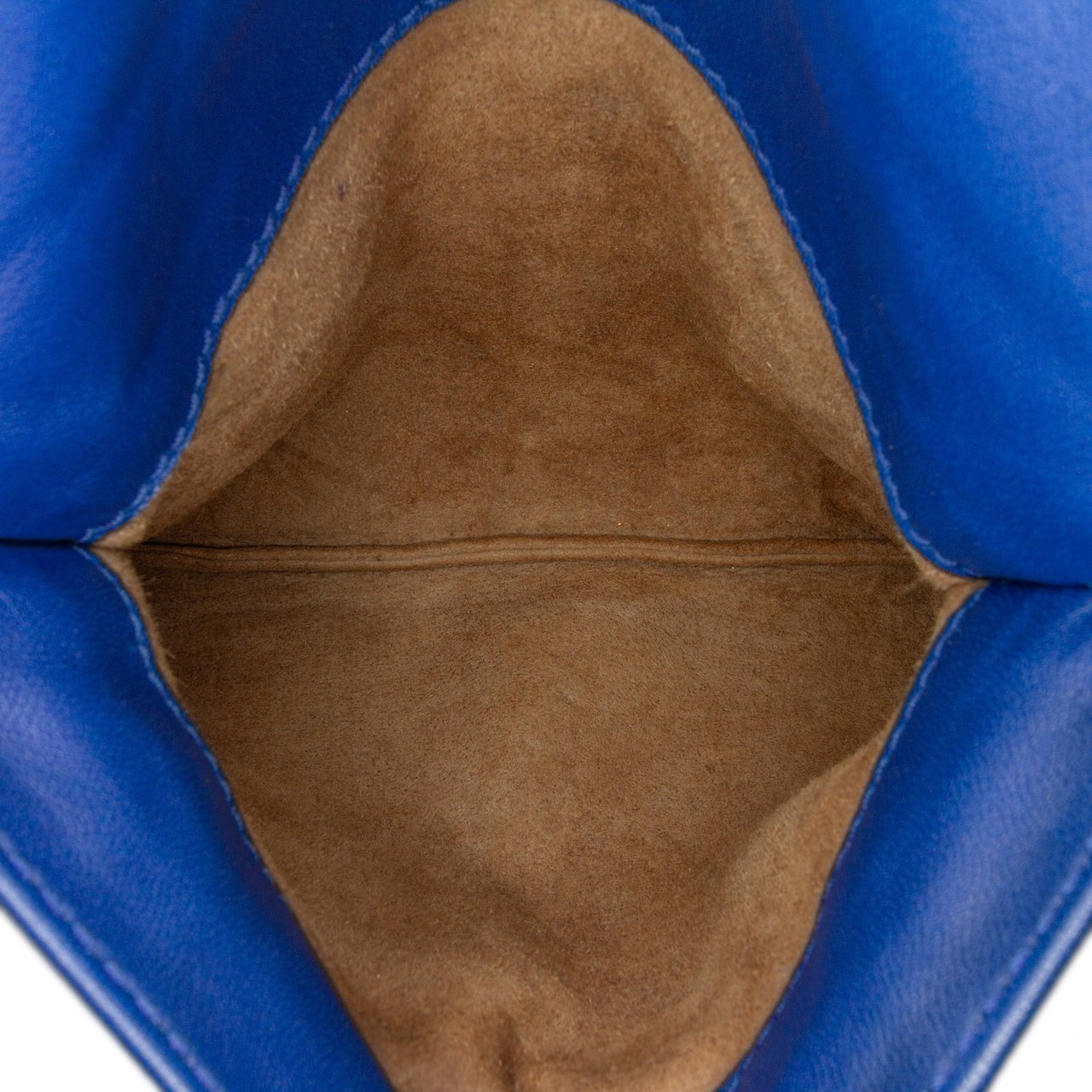 Bottega Veneta Intrecciato Chain Flap Crossbody Blauw