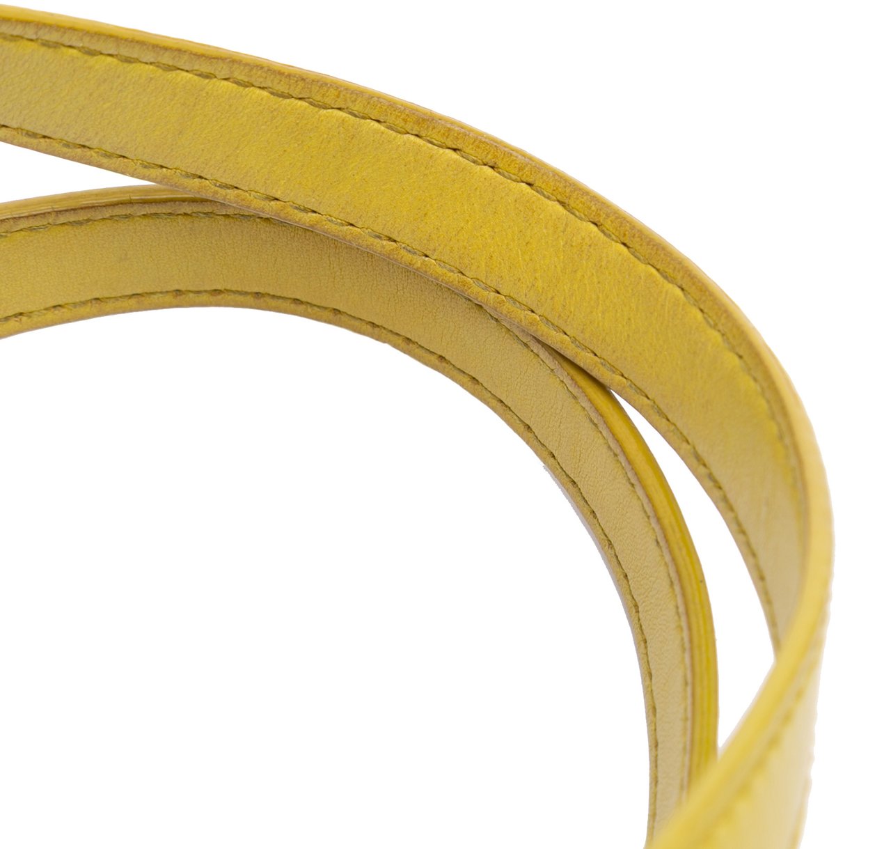 Bottega Veneta Leather Intrecciomirage Butterfly Tote Geel