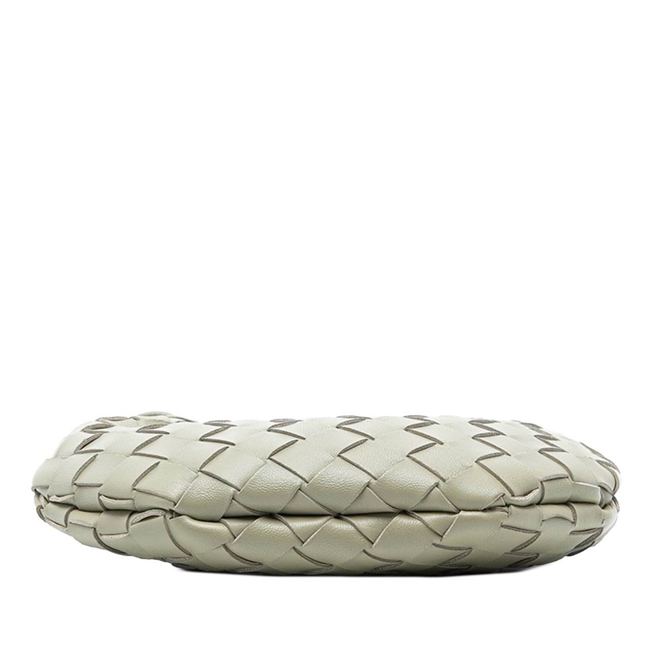 Bottega Veneta Baby Lambskin Intrecciato Sardine Bruin