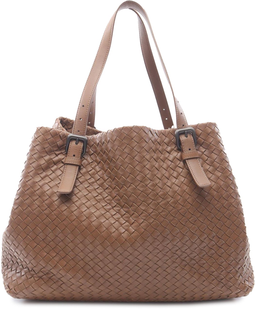 Bottega Veneta Large Nappa Intrecciato Cesta Tote Bruin
