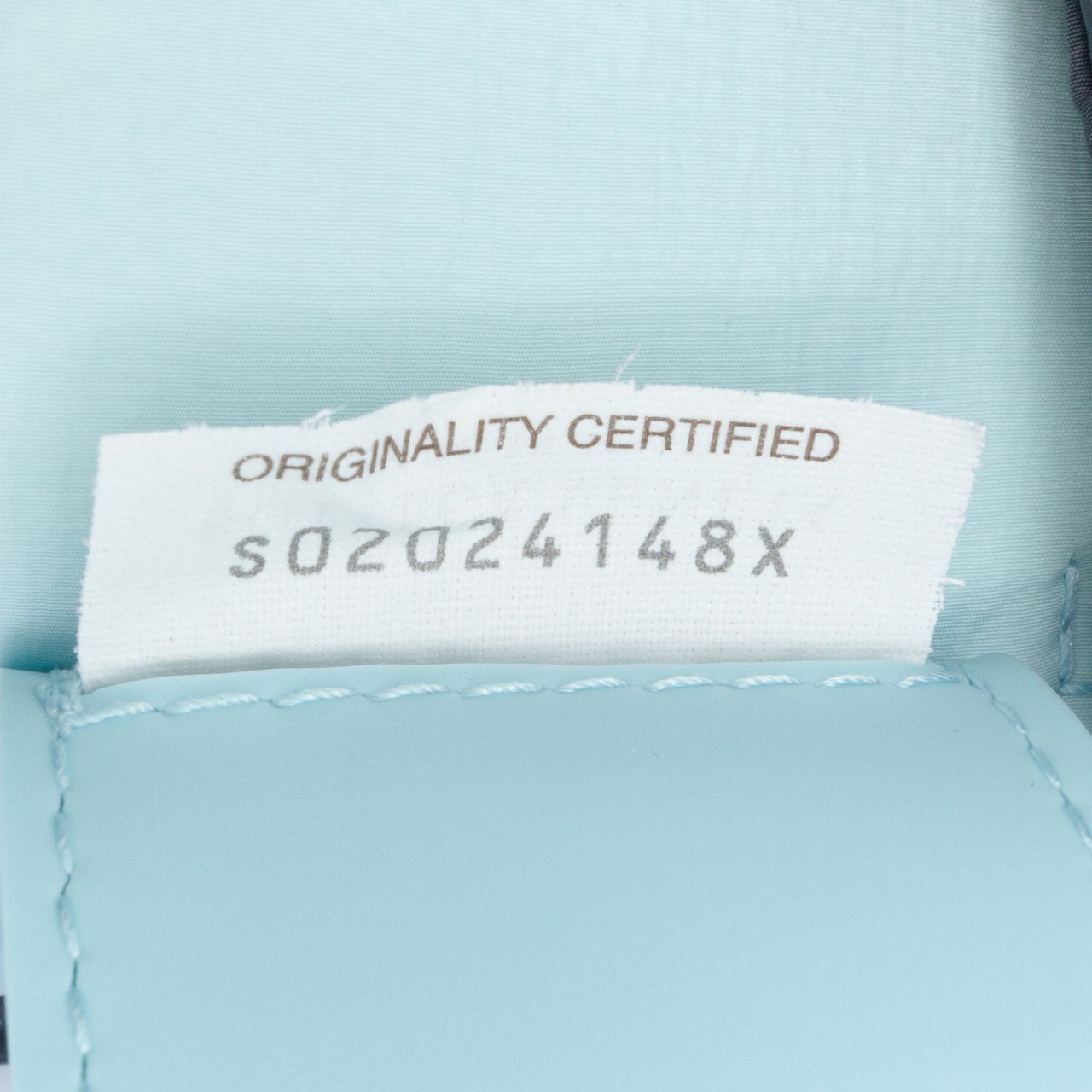 Bottega Veneta Mini Nylon Intrecciato Padded Tech Cassette Crossbody Blauw