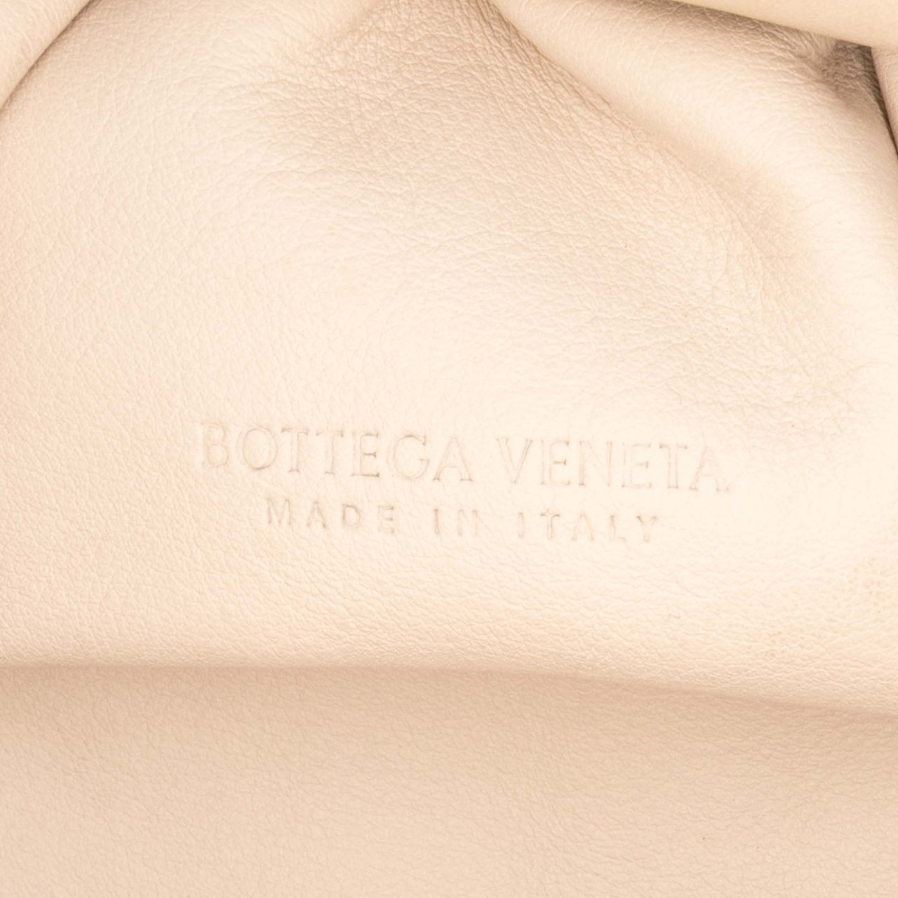 Bottega Veneta Lambskin The Mini Pouch Crossbody Bruin