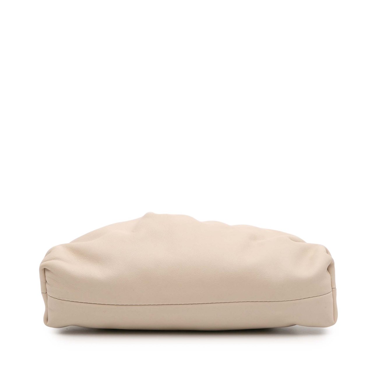 Bottega Veneta Lambskin The Mini Pouch Crossbody Bruin