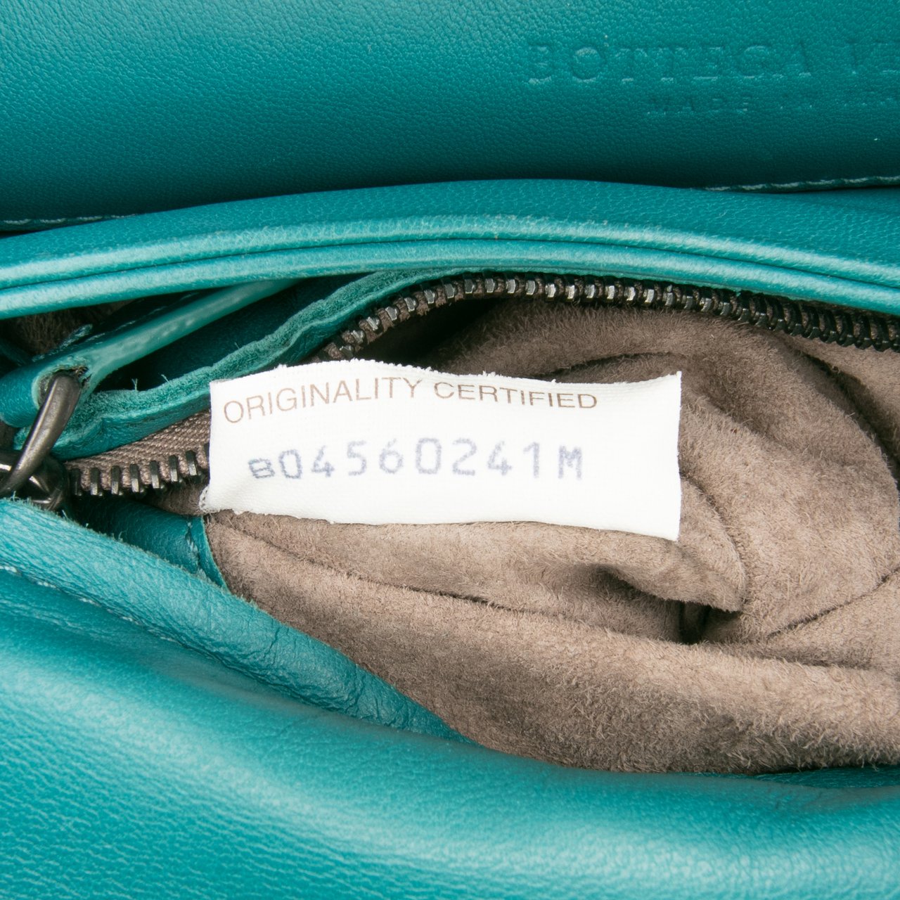 Bottega Veneta Small Nappa Intrecciato Olimpia Shoulder Bag Blauw