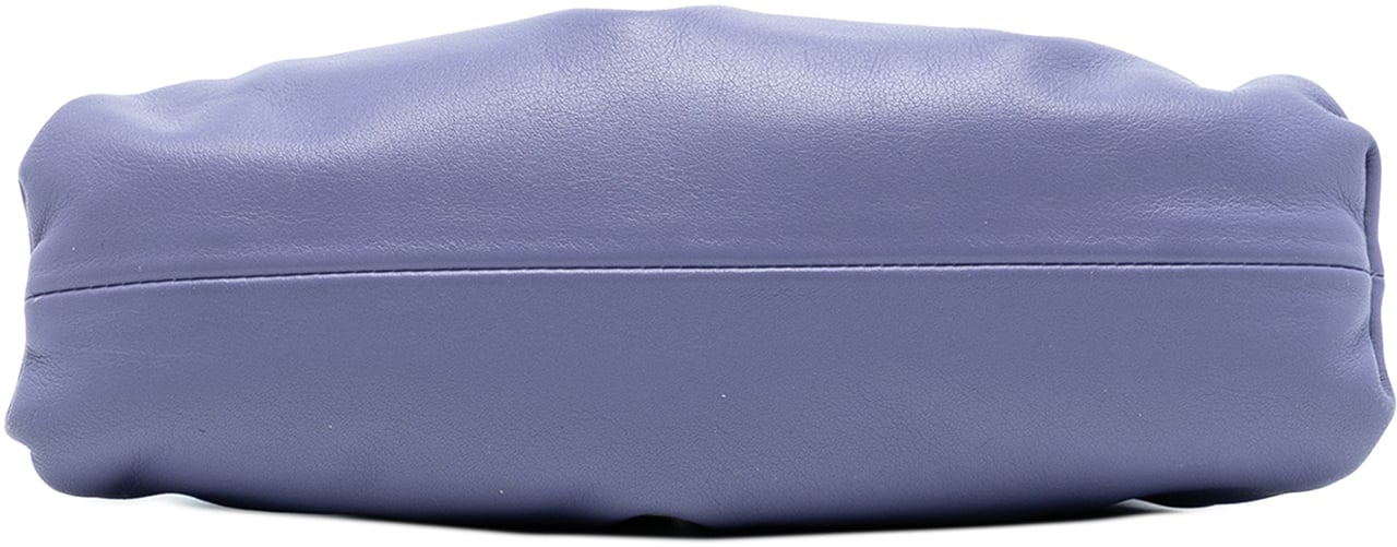 Bottega Veneta Lambskin The Mini Pouch Crossbody Paars