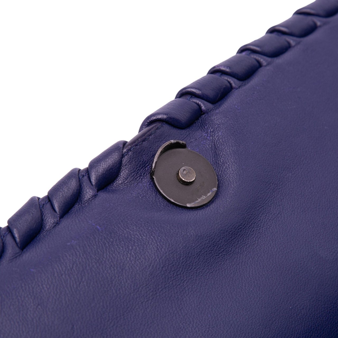 Bottega Veneta Small Nappa Intrecciato Olimpia Shoulder Bag Paars