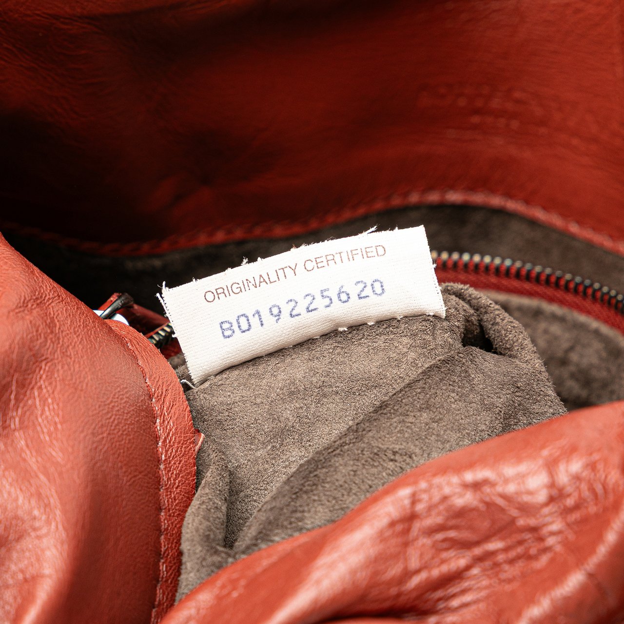 Bottega Veneta Intrecciato Trimmed Nappa Top Handle Bag Rood