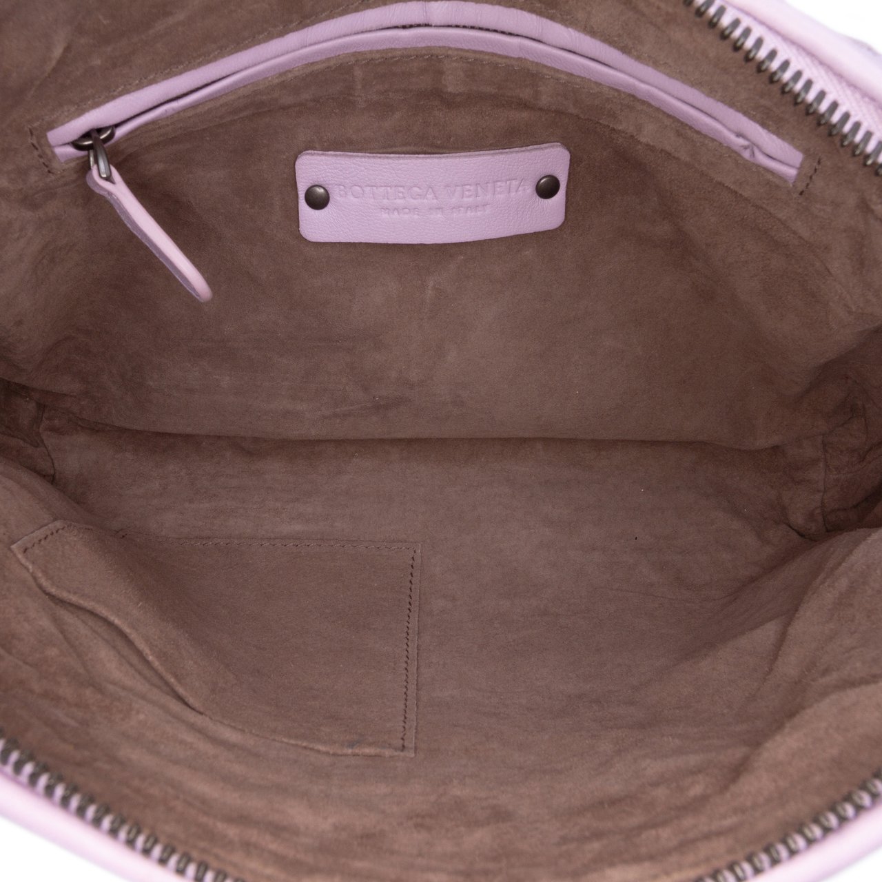 Bottega Veneta Nappa Intrecciato Nodini Crossbody Paars