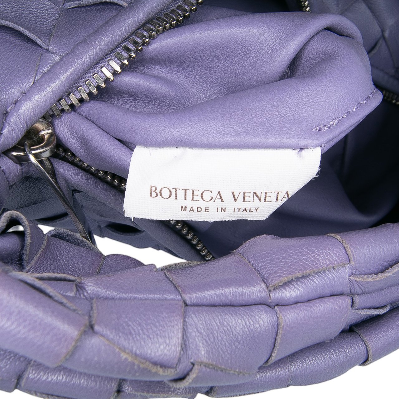 Bottega Veneta Mini Nappa Intrecciato Jodie Paars