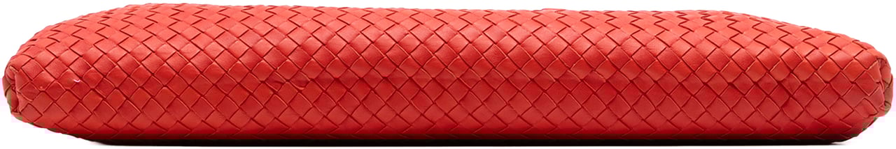Bottega Veneta Maxi Nappa Intrecciato Convertible Tote Rood