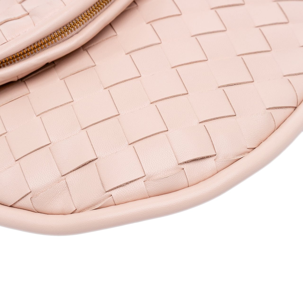 Bottega Veneta Small Nappa Intrecciato Gemelli Hobo Roze
