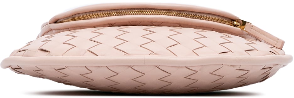 Bottega Veneta Small Nappa Intrecciato Gemelli Hobo Roze