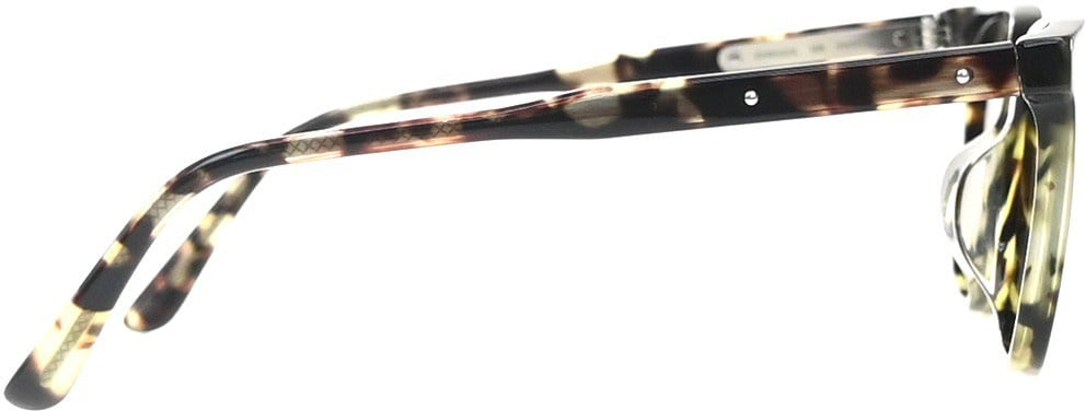 Bottega Veneta Bottega Veneta Intrecciato Sunglasses Plastic Bruin