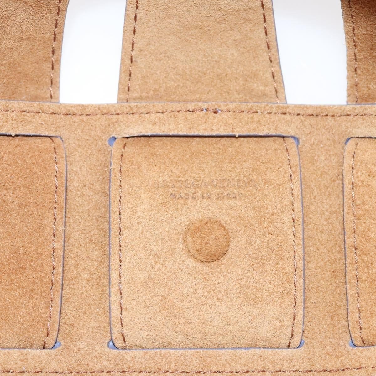Bottega Veneta Shell Bag Leather Small Paars