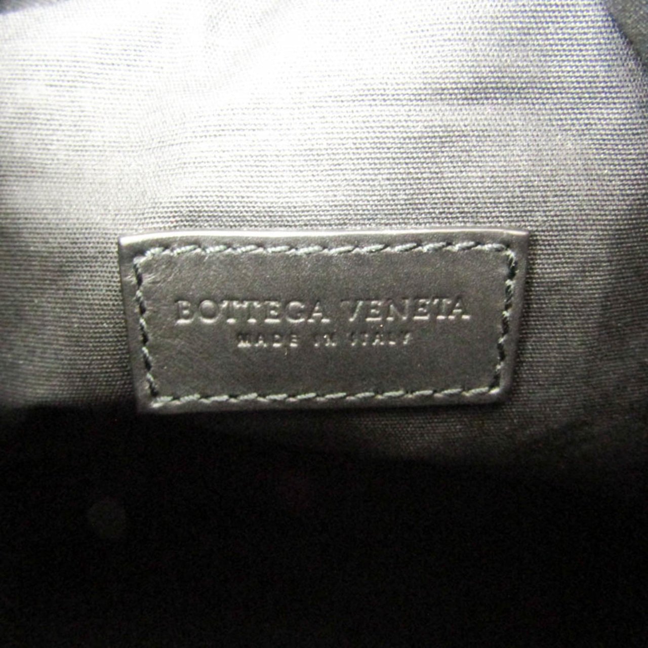 Bottega Veneta Bottega Veneta Paper Bucket Bag Perforated Leather Zwart