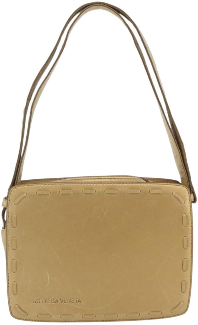 Bottega Veneta Vintage Leather Goud