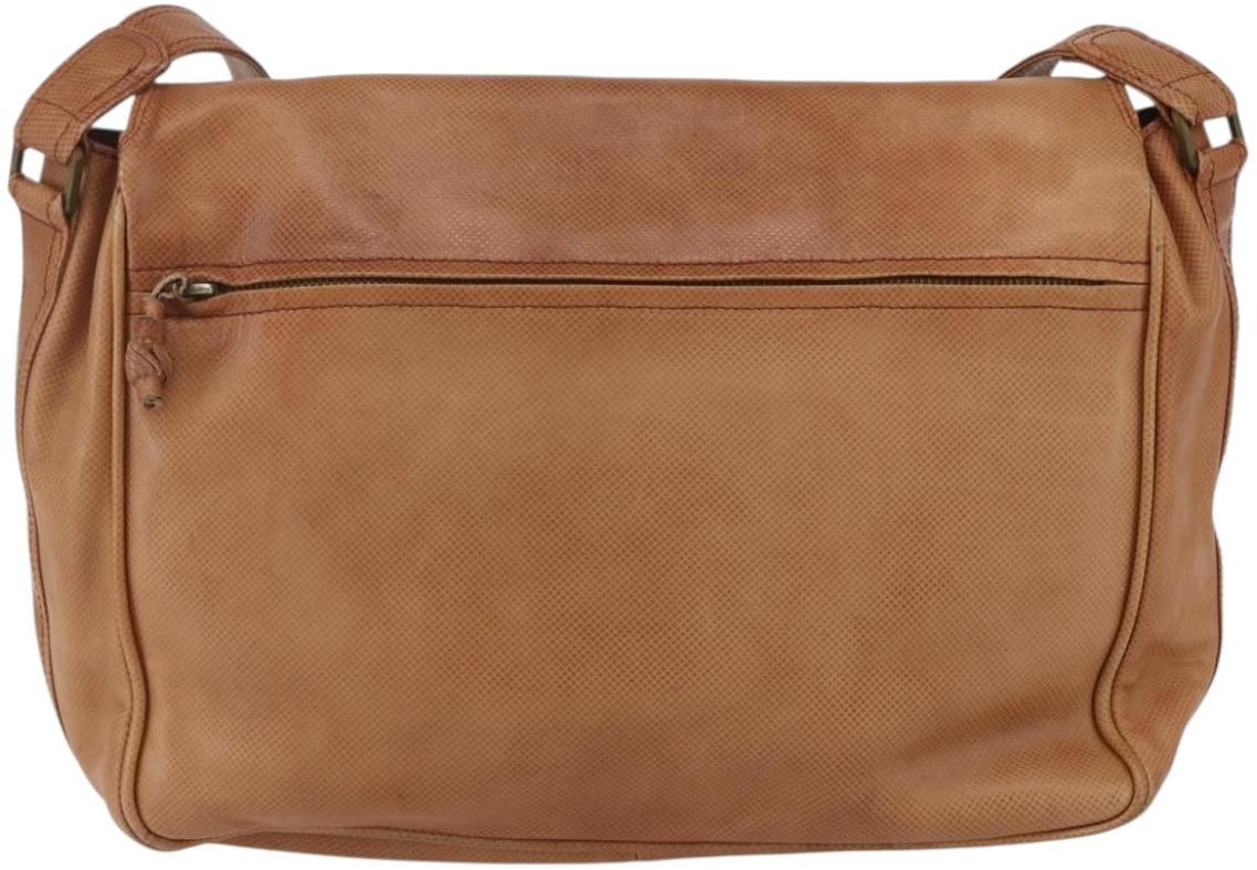 Bottega Veneta Bottega Veneta Vintage Shoulder Bag Leather Bruin