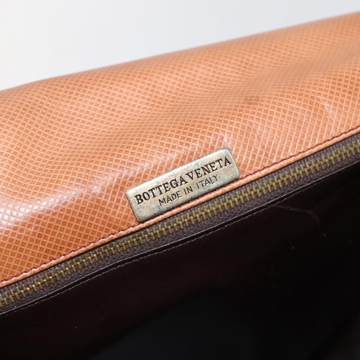 Bottega Veneta Bottega Veneta Vintage Shoulder Bag Leather Bruin