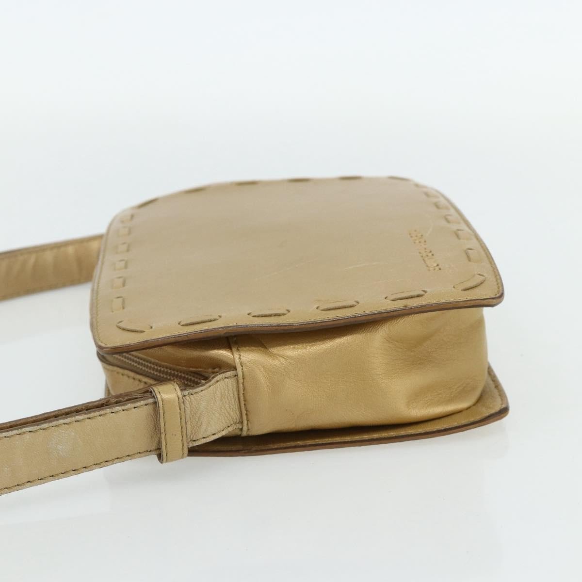 Bottega Veneta Vintage Leather Goud