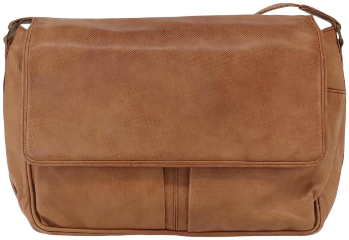 Bottega Veneta Bottega Veneta Vintage Shoulder Bag Leather Bruin