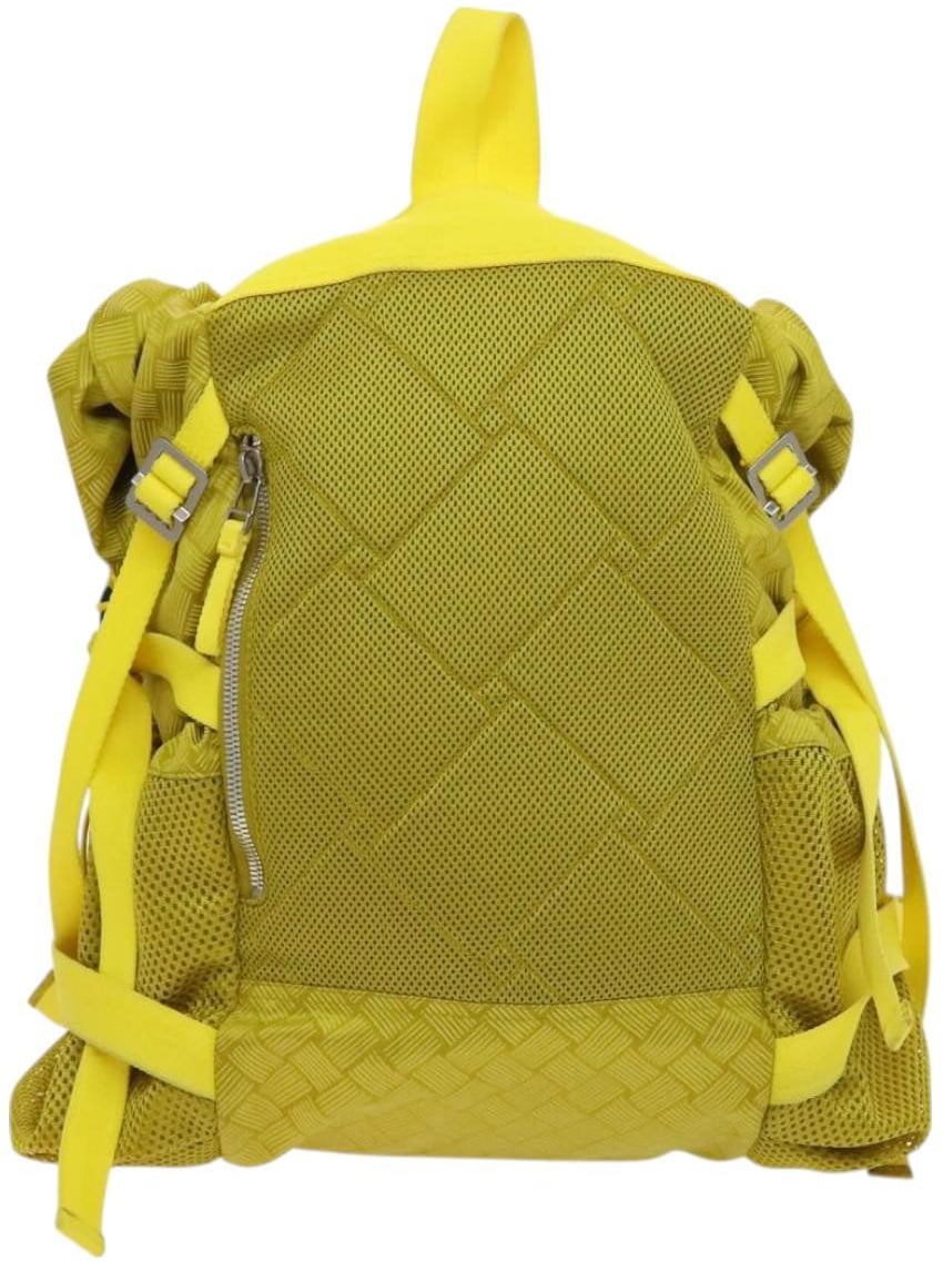 Bottega Veneta Bottega Veneta Vintage Backpack Nylon Geel