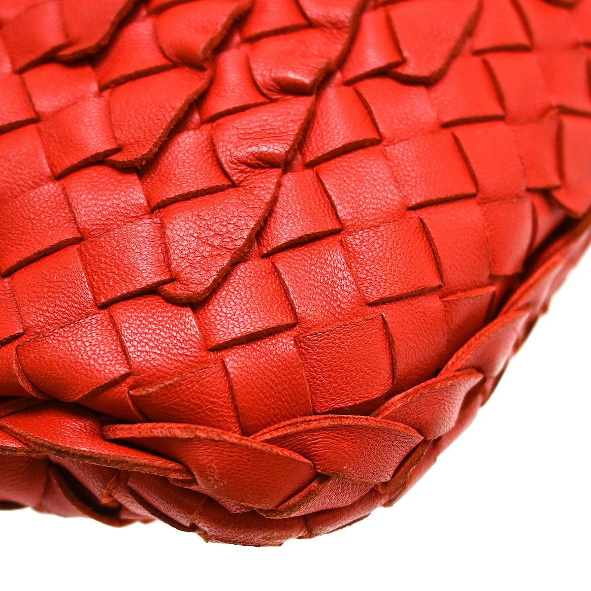 Bottega Veneta Veneta Hobo Miniode Intrecciato Nappa Large Rood