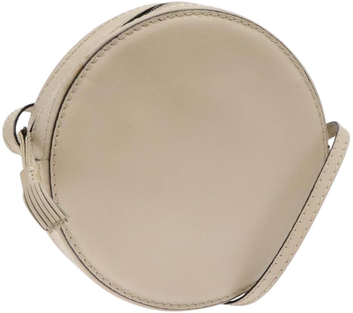 Bottega Veneta Bottega Veneta Convertible Circle Tote Leather with Intrecciato Detail Beige