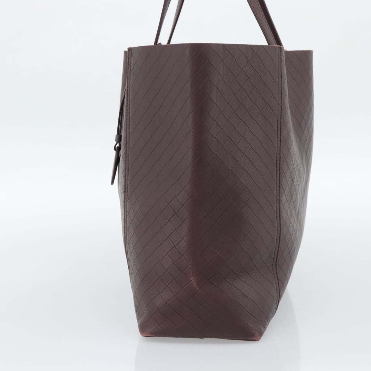 Bottega Veneta Intrecciomirage Tote Leather Medium Bruin