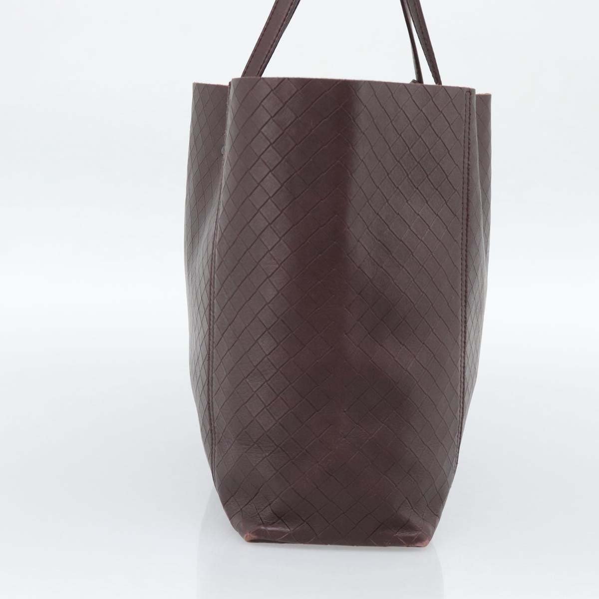 Bottega Veneta Intrecciomirage Tote Leather Medium Bruin