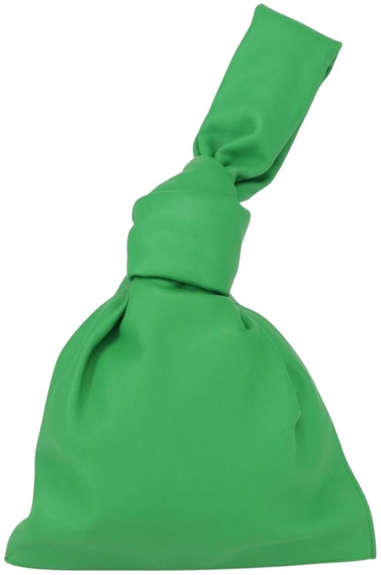 Bottega Veneta Bottega Veneta BV Twist Bag Leather Mini Groen