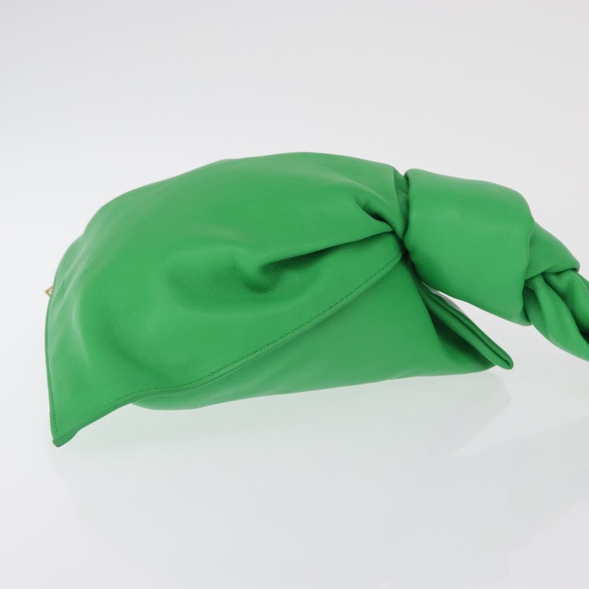 Bottega Veneta Bottega Veneta BV Twist Bag Leather Mini Groen