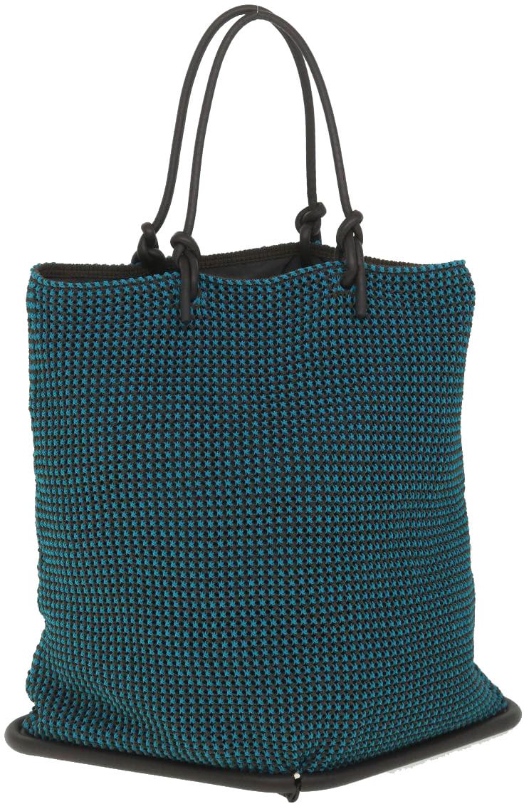 Bottega Veneta Bottega Veneta Beak Shopper Tote Nylon Blauw