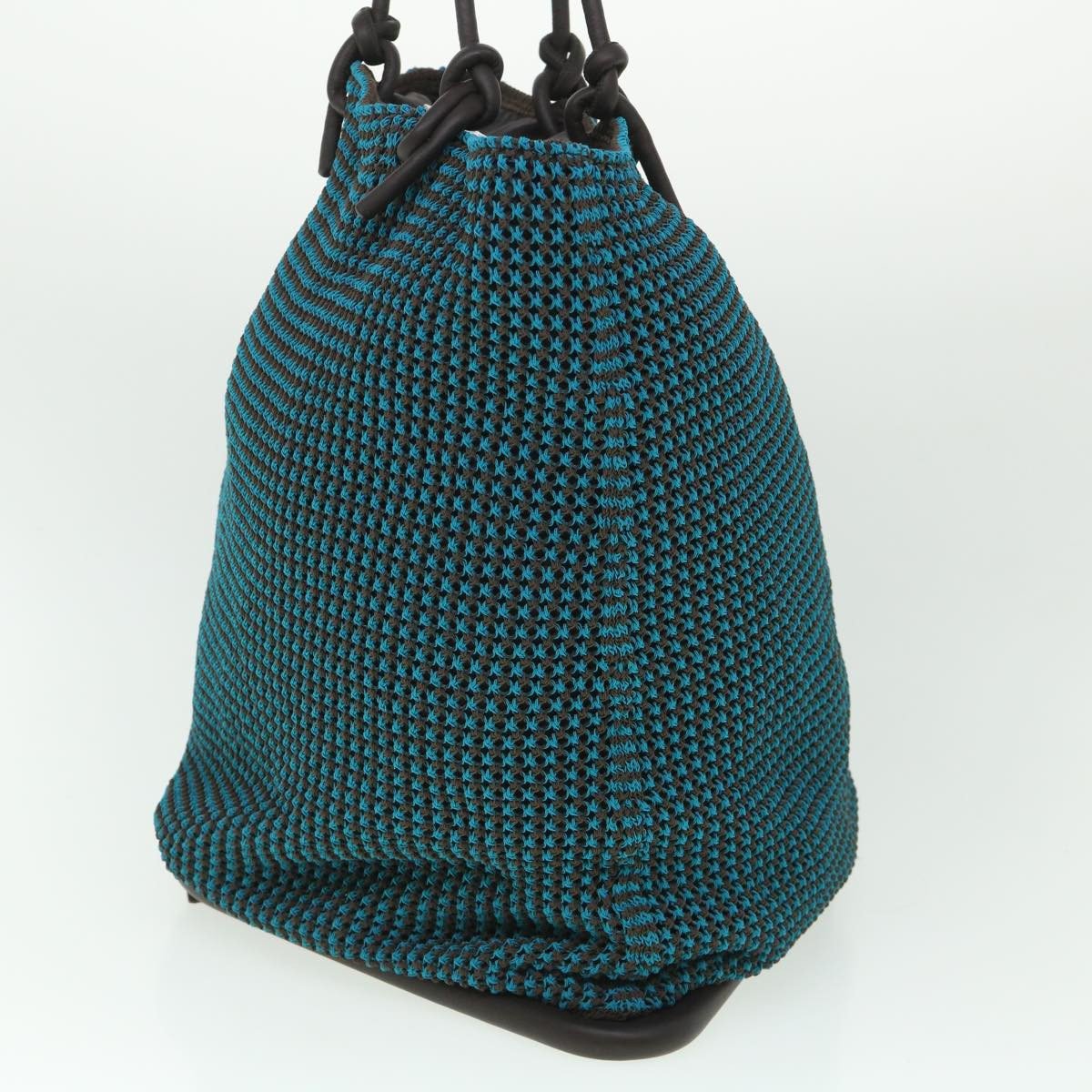 Bottega Veneta Bottega Veneta Beak Shopper Tote Nylon Blauw