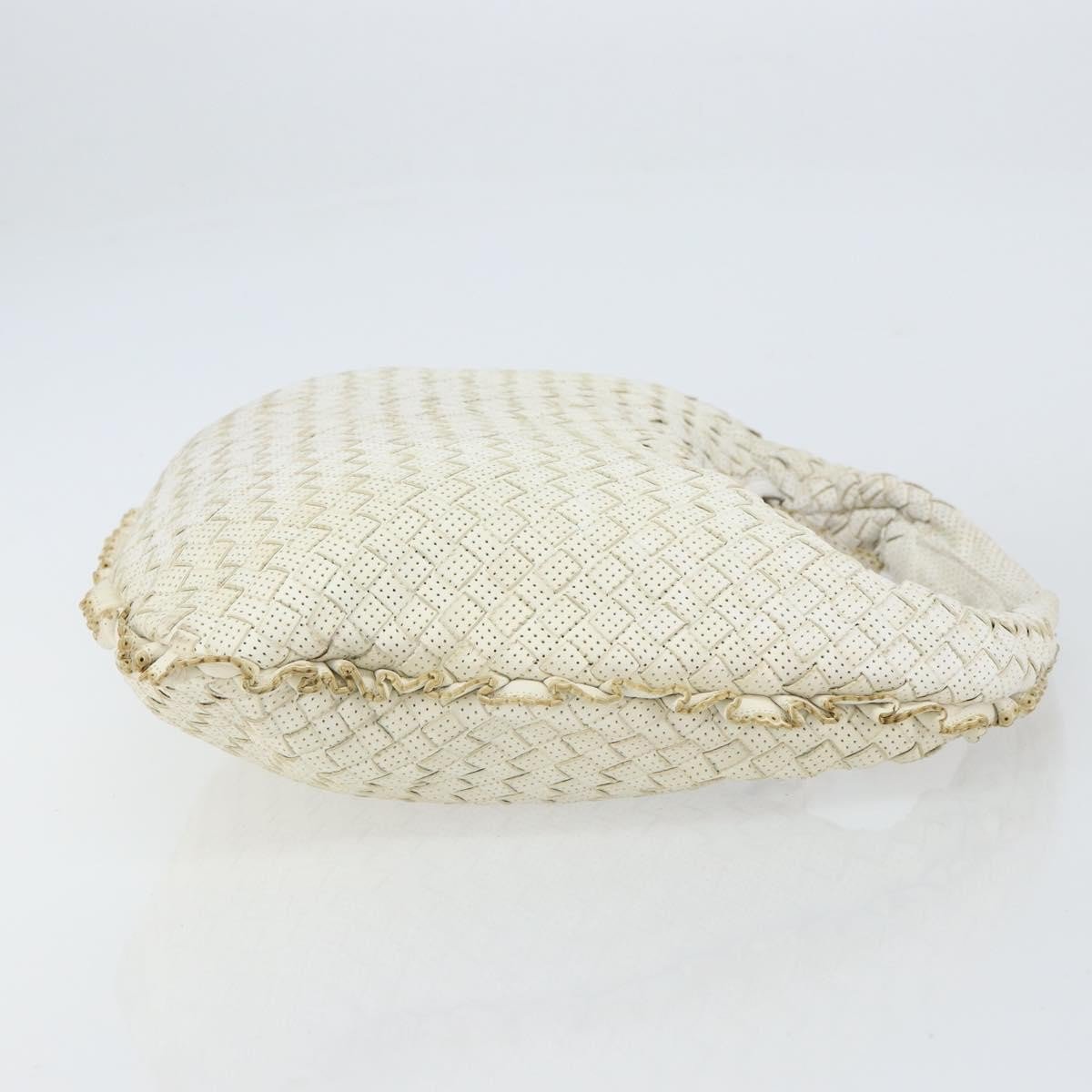 Bottega Veneta Bottega Veneta Veneta Hobo Perforated Intrecciato Nappa Medium Wit