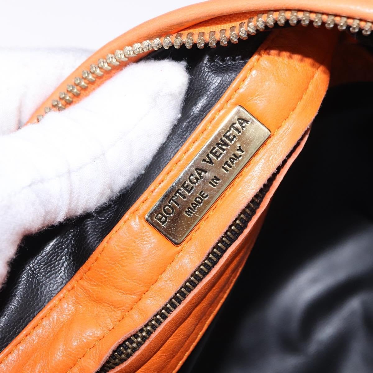 Bottega Veneta Nodini Intrecciato Nappa Small Oranje